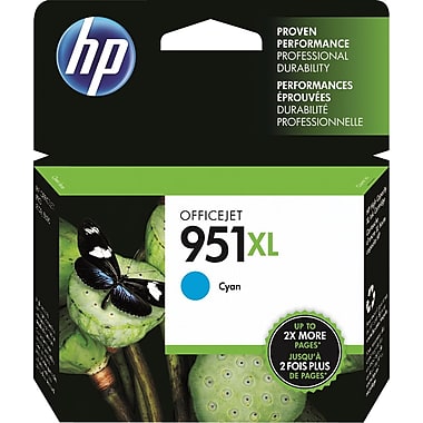 HP 951XL (CN046AN) High Yield Cyan Original Ink Cartridge (1500 Yield)