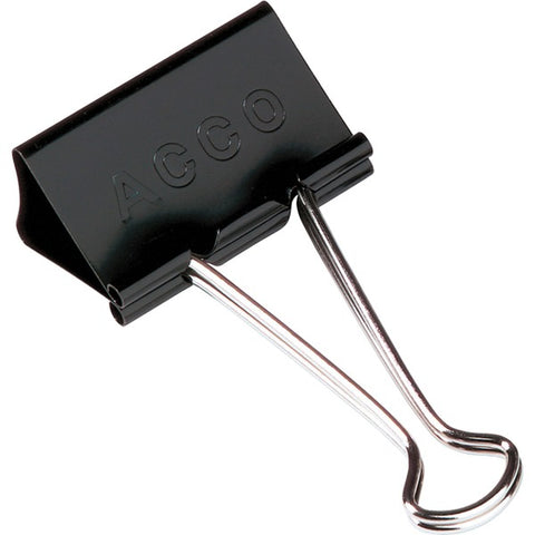 ACCO Brands Corporation ACCO® Binder Clips, Large, Black, 12/Box