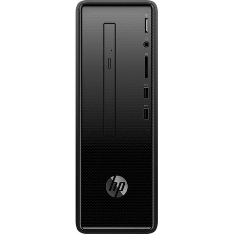 HP Inc. HP Slimline 290-a0000 290-a0049 Desktop Computer - Intel Celeron J4005 2 GHz - 8 GB DDR4 SDRAM - 1 TB HDD - Windows 10 Home 64-bit - Tower