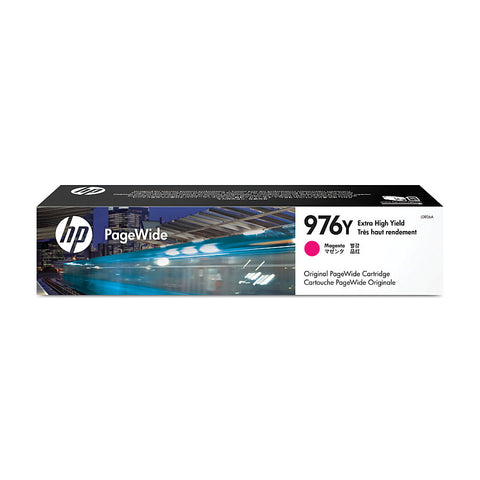 HP 976Y (L0R06A) PageWide Pro 552 577 Managed P55250 P57750 Extra High Yield Magenta Original PageWide Cartridge (13000 Yield)
