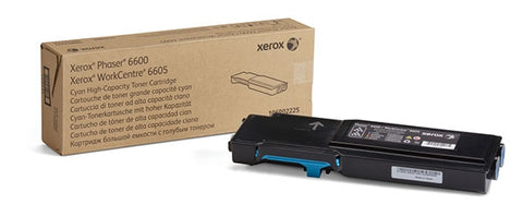 Xerox<sup>&reg;</sup> High Capacity Cyan Toner Cartridge (6000 Yield)