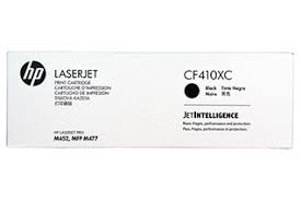 HP 410X (CF410X) Color LaserJet Pro M452 MFP M477 High Yield Black Original LaserJet Contract Toner Cartridge (6500 Yield)