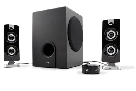 Cyber Acoustics  Platinum CA-3602 2.1 Speaker System - 30 W RMS