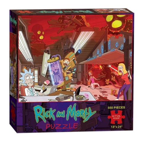Bitswift Rick and Morty 500 Piece Puzzle