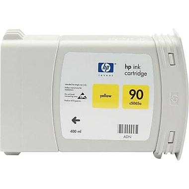 HP 90 (C5065A) Yellow Original Ink Cartridge (400 ml)