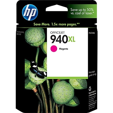 HP 940XL (C4908AN) High Yield Magenta Original Ink Cartridge (1400 Yield)