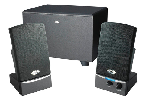 Cyber Acoustics  CA-3001 2.1 Speaker System - 8 W RMS - Black