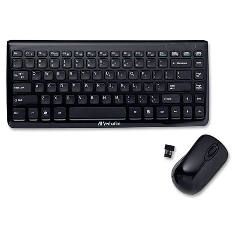Verbatim America, LLC Mini Wireless Slim Keyboard and Mouse